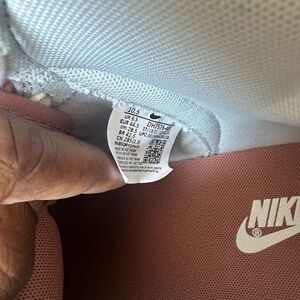 Nike Pink and White Athletic Shoes